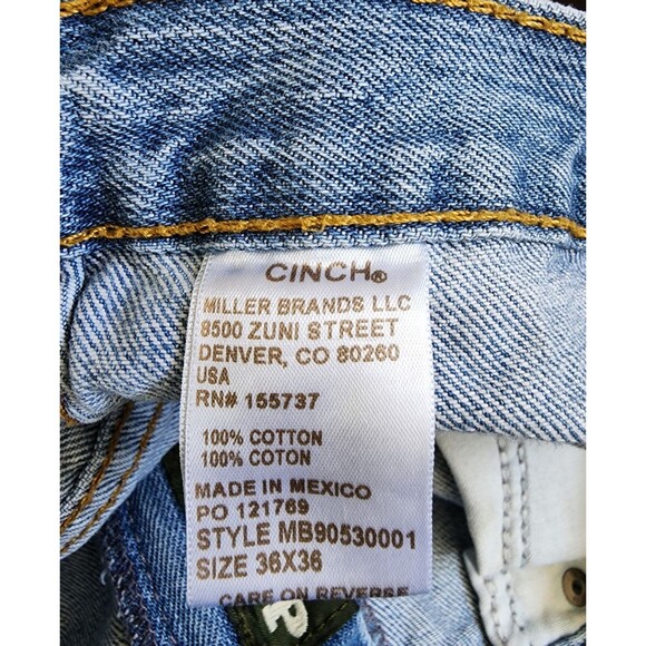 Cinch Jeans Black Label Size 36 x 36 - Picture 5 of 7